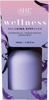 She-Wellness-Relaxing-Chamomile-SandalWood-Bergamot-Diffuser on sale