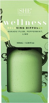 She-Wellness-Relaxing-Kakadu-Plum-Peppermint-Lime-Diffuser on sale
