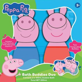 Peppa-Pig-Bath-Buddies-Set on sale