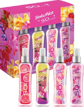 So-Body-Mists-50mL-4-Pack-Gift-Set on sale