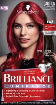 Schwarzkopf+Brilliance+Hair+Colour+Shouldering+Red