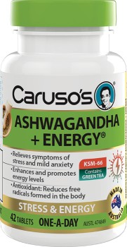Carusos-Ashwagandha-Energy-42-Tablets on sale
