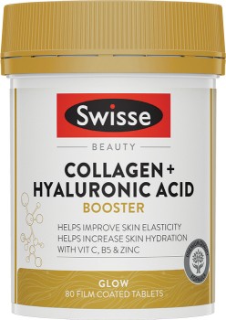 Swisse-Beauty-Collagen-Hyaluronic-Acid-Booster-80-Tablets on sale