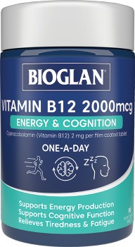 Bioglan+Vitamin+B12+2000mcg+90+Tablets%2A