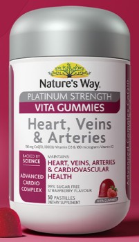 Nature%26rsquo%3Bs+Way+Platinum+Strength+Vita+Gummies+Heart%2C+Veins+%26amp%3B+Arteries+30+Pack%2A