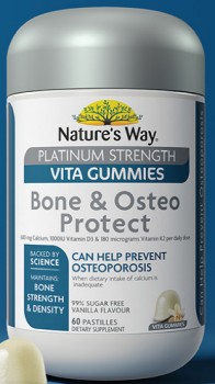 Nature%26rsquo%3Bs+Way+Platinum+Strength+Vita+Gummies+Bone+%26amp%3B+Osteo+Protect+60+Pack%2A