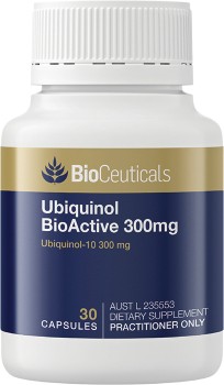 BioCeuticals+Ubiquinol+BioActive+300mg+30+Capsules%2A