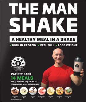 The-Man-Shake-Variety-Box-14-Pack on sale