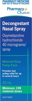 Pharmacy-Choice-Decongestant-Nasal-Spray-20mL on sale