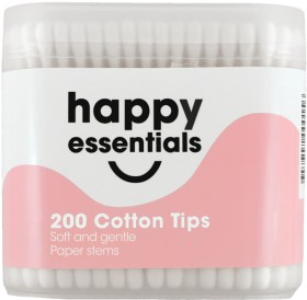 Happy-Essentials-Cotton-Tips-200-Pack on sale