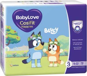BabyLove+Cosifit+Nappies+72+Pack