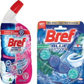 Bref+Rim+Block+Toilet+Cleaner+42%E2%80%9150g+or+Gel+600%E2%80%91700mL+Selected+Varieties