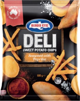 Birds+Eye+Deli+Sweet+Potato+Chips+Seasoned+with+Paprika+600g