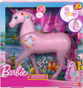 Barbie-Sparkle-Lights-Toy-Unicorn on sale