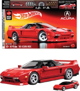 Mattel-Brick-Shop-Hot-Wheels-90-Acura-NSX on sale