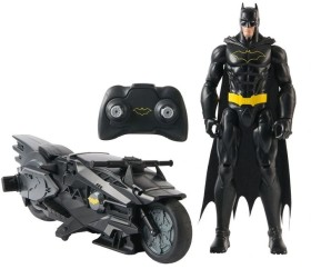 DC-Comics-Batman-Stealth-Remote-Control-Batcycle-with-12-Batman-Action-Figure on sale