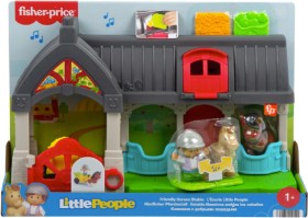 Fisher-Price+Little+People+Friendly+Horses+Stable+Toddler+Playset