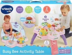 Vtech-Busy-Bee-Activity-Table-Pink on sale