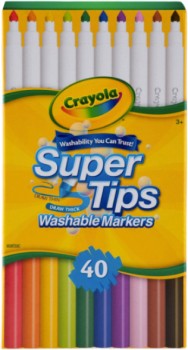 Crayola-40ct-SuperTips-Washable-Markers-Share-Pack on sale