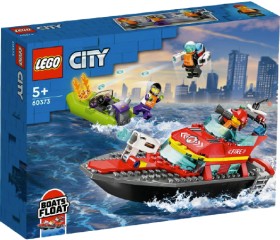 LEGO-City-Fire-Rescue-Boat-60373 on sale