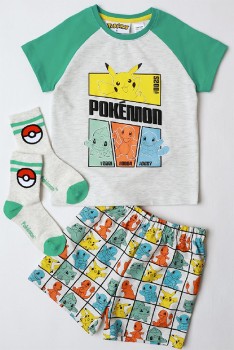 Pokemon-Pyjama-with-Socks on sale