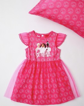 Barbie-Tulle-Nightie-with-Pillowcase on sale