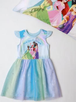 Disney+Princess+Tulle+Nightie+with+Pillowcase