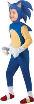 Sonic-The-Hedgehog-Deluxe-Costume-Size-3-5-Yrs on sale