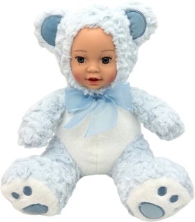 My+Loveable+Blue+Bear+Furbaby+Baby+Doll+31cm