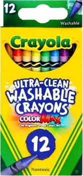Crayola+Washable+Crayons+6+Pack