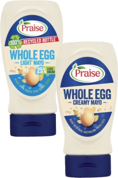 Praise-Squeeze-Whole-Egg-Mayonnaise-470g-500g on sale