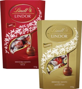Lindt-Lindor-Cornet-327g-333g on sale