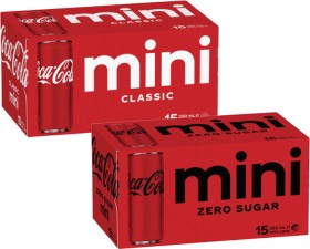 Coca-Cola-Soft-Drink-15x250mL on sale