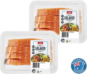 Coles-Tasmanian-Salmon-Portions-Skin-On-4-Pack-460g on sale