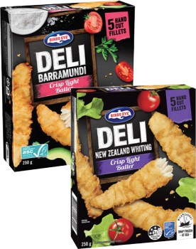 Birds+Eye+Deli+Crisply+Light+Batter+Fish+250g