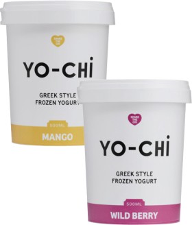 Yo-Chi+Greek+Style+Frozen+Yogurt+Tub+500mL
