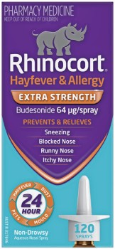 Rhinocort+Extra+Strength+Hayfever+%26amp%3B+Allergy+Nasal+Spray+120+Sprays