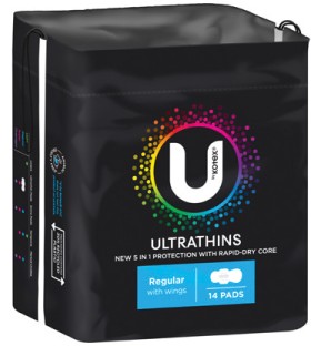 U+By+Kotex+Pads+6%E2%80%9116+Pack+Selected+Varieties