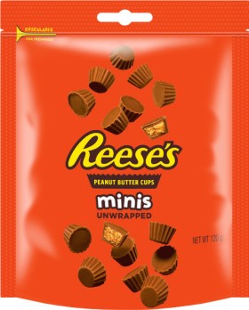 Reese%26rsquo%3Bs+Peanut+Butter+Cups+Minis+120%E2%80%91150g+Selected+Varieties