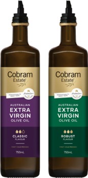 Cobram+Estate+Australian+Extra+Virgin+Olive+Oil+750mL+Selected+Varieties