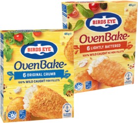 Birds+Eye+Oven+Bake+Fish+Fillets+425g+Selected+Varieties