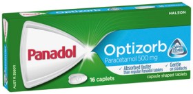 Panadol-Optizorb-Paracetamol-500mg-Caplets-16-Pack on sale