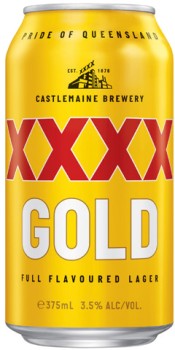 XXXX-Gold-30-Can-Block on sale