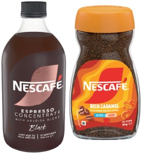 Nescaf-Espresso-Concentrate-500mL-or-Flavoured-Instant-Coffee-95g-Selected-Varieties on sale