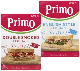 Primo+Shaved+or+Sliced+Meat+80%E2%80%91100g+Selected+Varieties