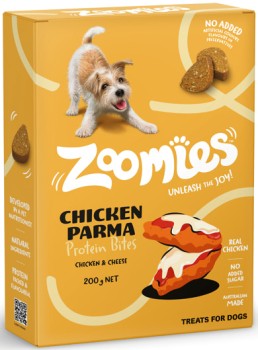 Zoomies-Protein-Bites-Dog-Treats-200g-Selected-Varieties on sale