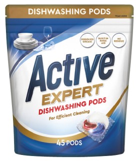 Active-Expert-Dishwashing-Pods-45-Pack on sale