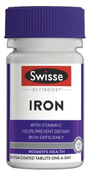 Swisse-Ultiboost-Iron-30-Pack on sale