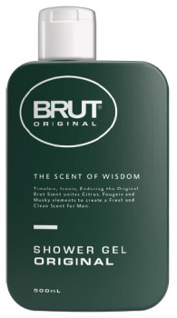 Brut-Original-Shower-Gel-500mL on sale