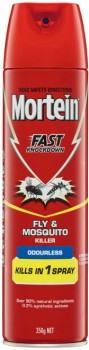 Mortein-Fast-Knockdown-Insect-Killer-Spray-350g-Selected-Varieties on sale